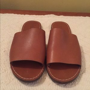 The Boardwalk Post Slide Sandal by Madewell